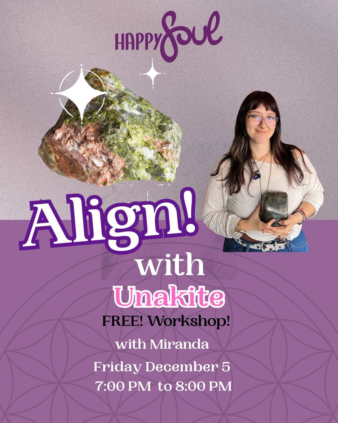 Align with Unakite - with Miranda